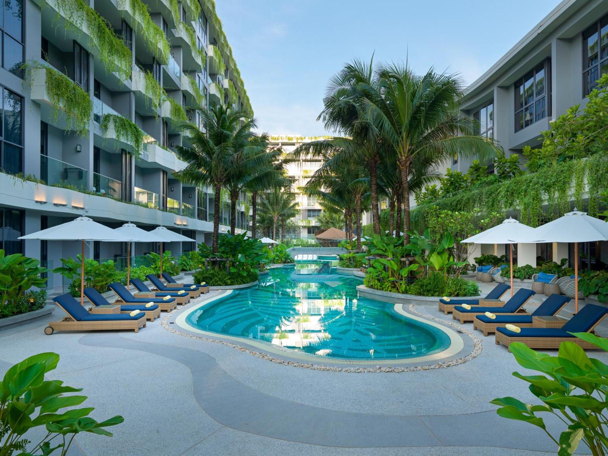 La Green Hotel And Residence Pantai Bang Tao Bagian luar foto