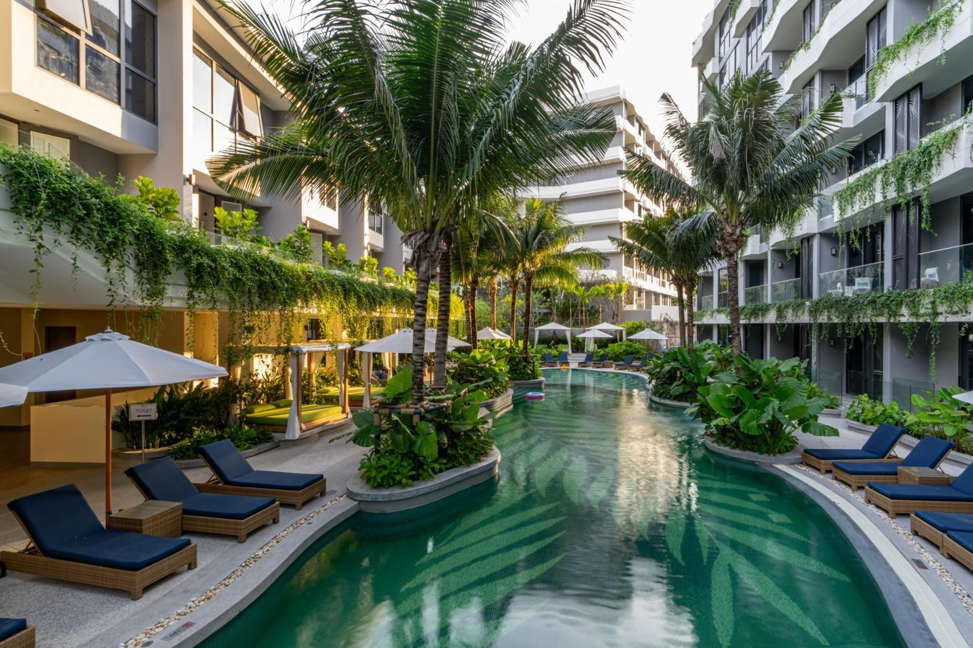 La Green Hotel And Residence Pantai Bang Tao Bagian luar foto